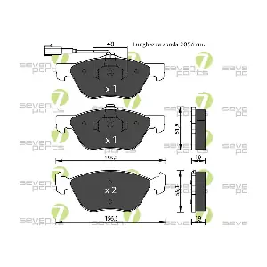 SVP17543 7 SEVEN PARTS