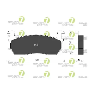 SVP12981 7 SEVEN PARTS