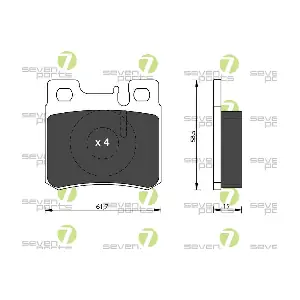 SVP14400 7 SEVEN PARTS