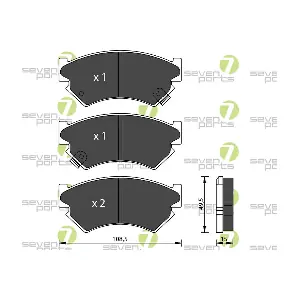 SVP15790 7 SEVEN PARTS