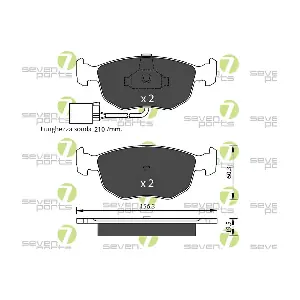SVP18431 7 SEVEN PARTS