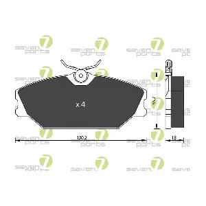 SVP22130 7 SEVEN PARTS