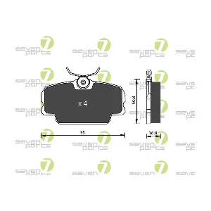 SVP19221 7 SEVEN PARTS