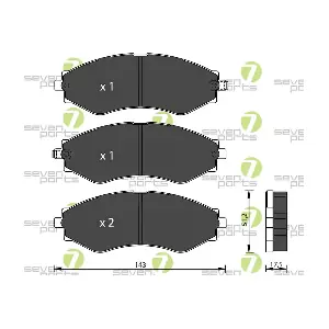 SVP20550 7 SEVEN PARTS