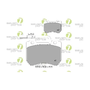 SVP25850 7 SEVEN PARTS