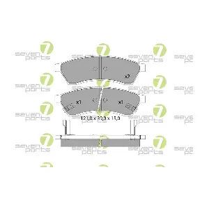 SVP25100 7 SEVEN PARTS