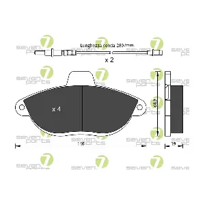 SVP17630 7 SEVEN PARTS