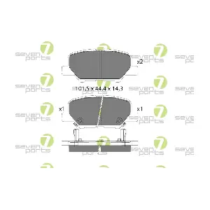 SVP28620 7 SEVEN PARTS