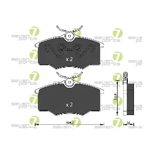 SVP20340 7 SEVEN PARTS