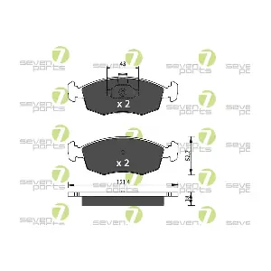 SVP26670 7 SEVEN PARTS