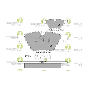 SVP23421 7 SEVEN PARTS