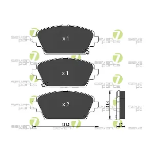 SVP20900 7 SEVEN PARTS