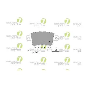 SVP23471 7 SEVEN PARTS