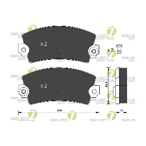 SVP10680 7 SEVEN PARTS