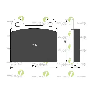 SVP10080 7 SEVEN PARTS