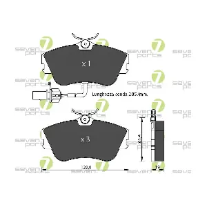 SVP15851 7 SEVEN PARTS