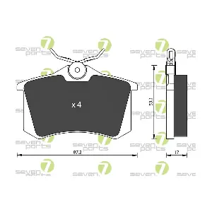 SVP17400 7 SEVEN PARTS