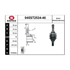 045ST2534-46 STARTCAR