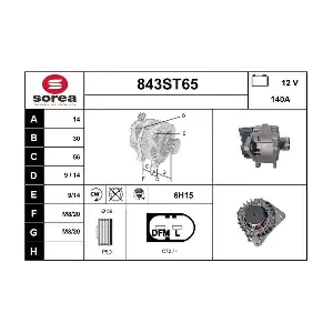 843ST65 STARTCAR