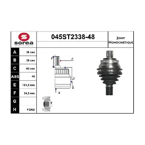 045ST2338-48 STARTCAR