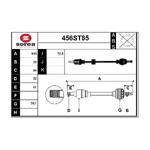 456ST85 STARTCAR