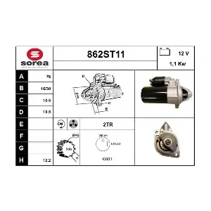 862ST11 STARTCAR
