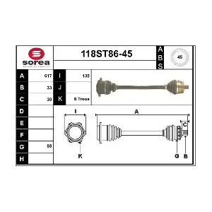 118ST86-45 STARTCAR