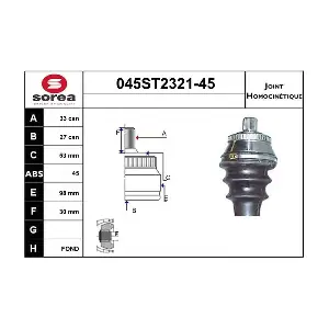 045ST2321-45 STARTCAR
