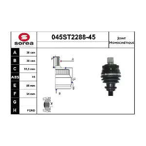 045ST2288-45 STARTCAR