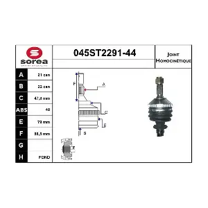 045ST2291-44 STARTCAR