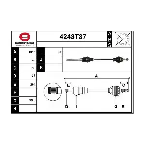 424ST87 STARTCAR