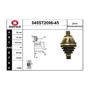045ST2096-45 STARTCAR