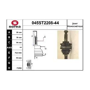 045ST2208-44 STARTCAR