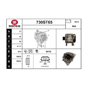 730ST65 STARTCAR