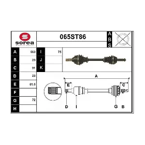 87FX3220BA FORD