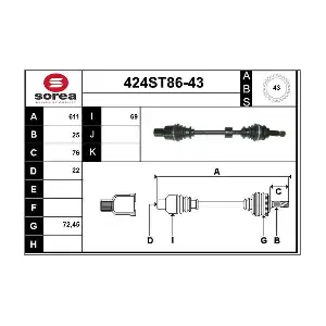 424ST86-43 STARTCAR
