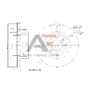 22-0009C AUTO FRANCE PARTS