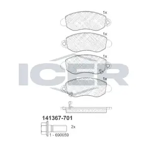 141367-701 ANDEL