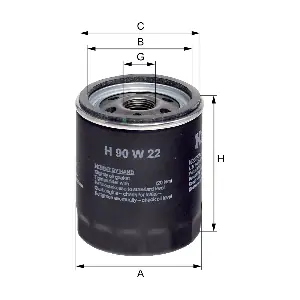 H90W22 HENGST FILTER