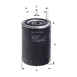 H17W15 HENGST FILTER