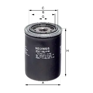 H20W05 HENGST FILTER