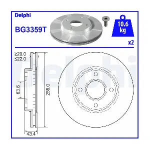 BG3359T DELPHI