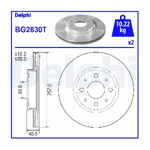 BG2830T DELPHI
