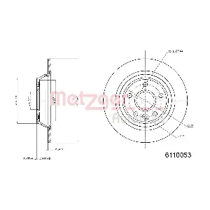 6110053 METZGER AUTOTEILE