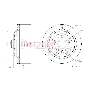 6110997 METZGER AUTOTEILE
