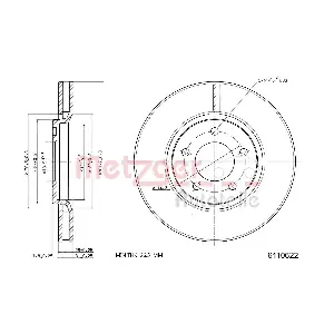 6110622 METZGER AUTOTEILE