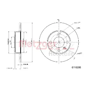 6110056 METZGER AUTOTEILE