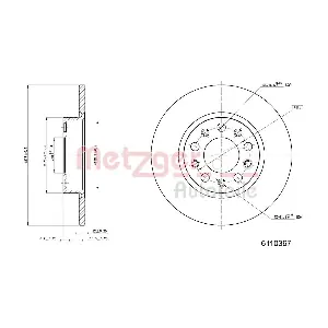 6110367 METZGER AUTOTEILE