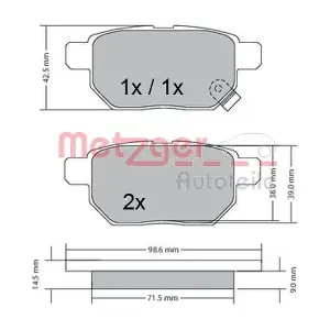 1170444 METZGER AUTOTEILE
