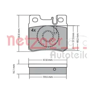 1170158 METZGER AUTOTEILE